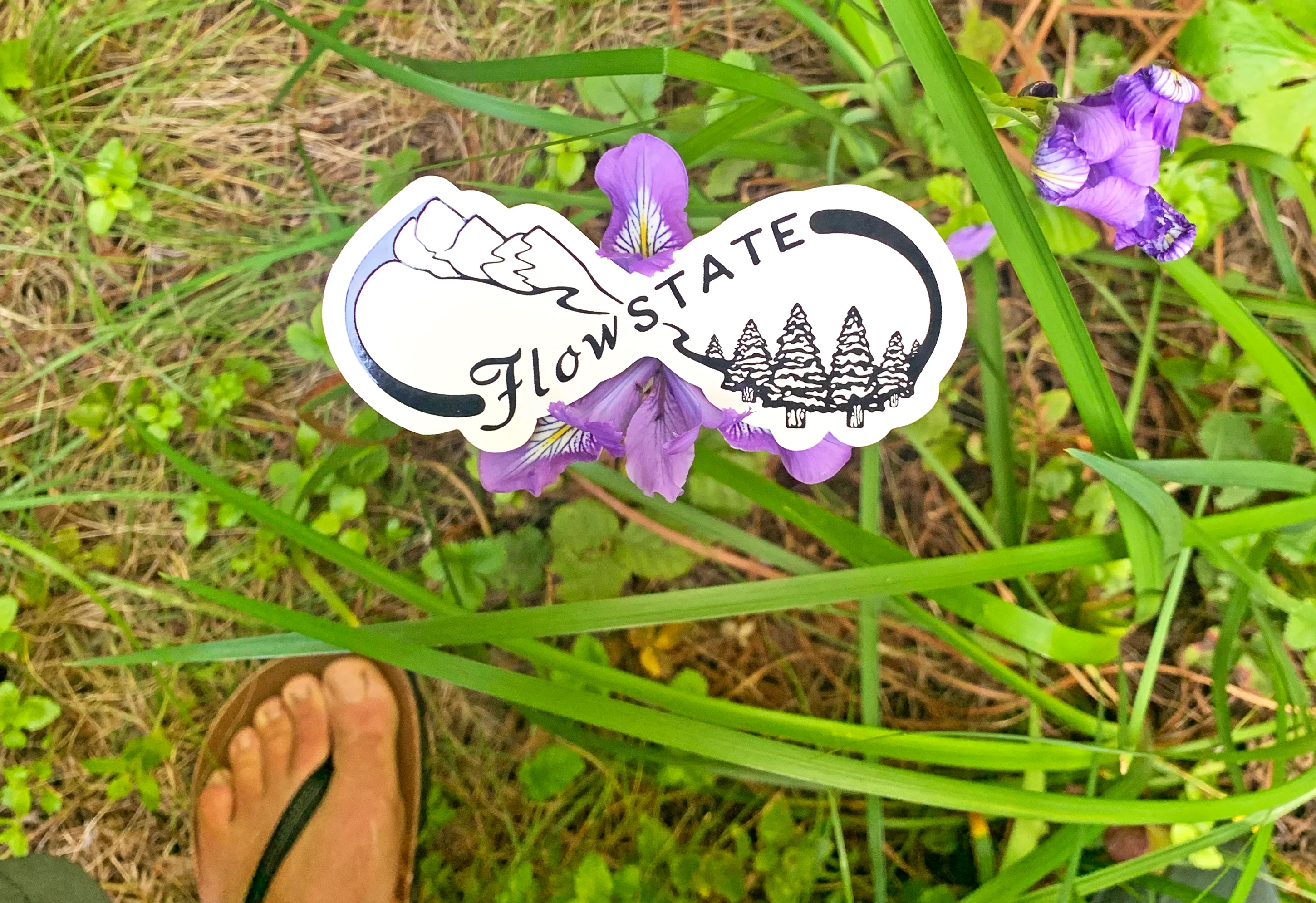 Nature Flow State Sticker - Image 3