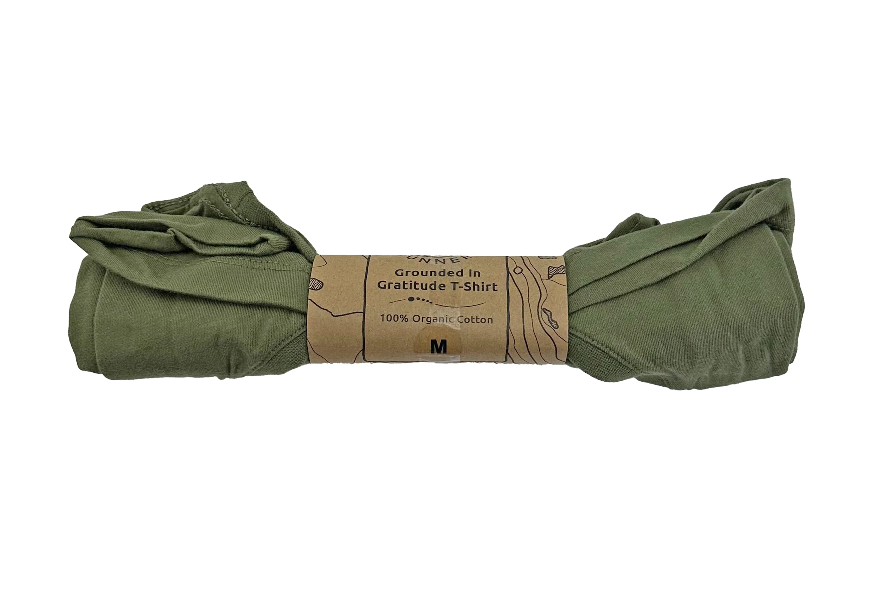 Women's Organic T-shirt: Grounded in Gratitude - Image 3